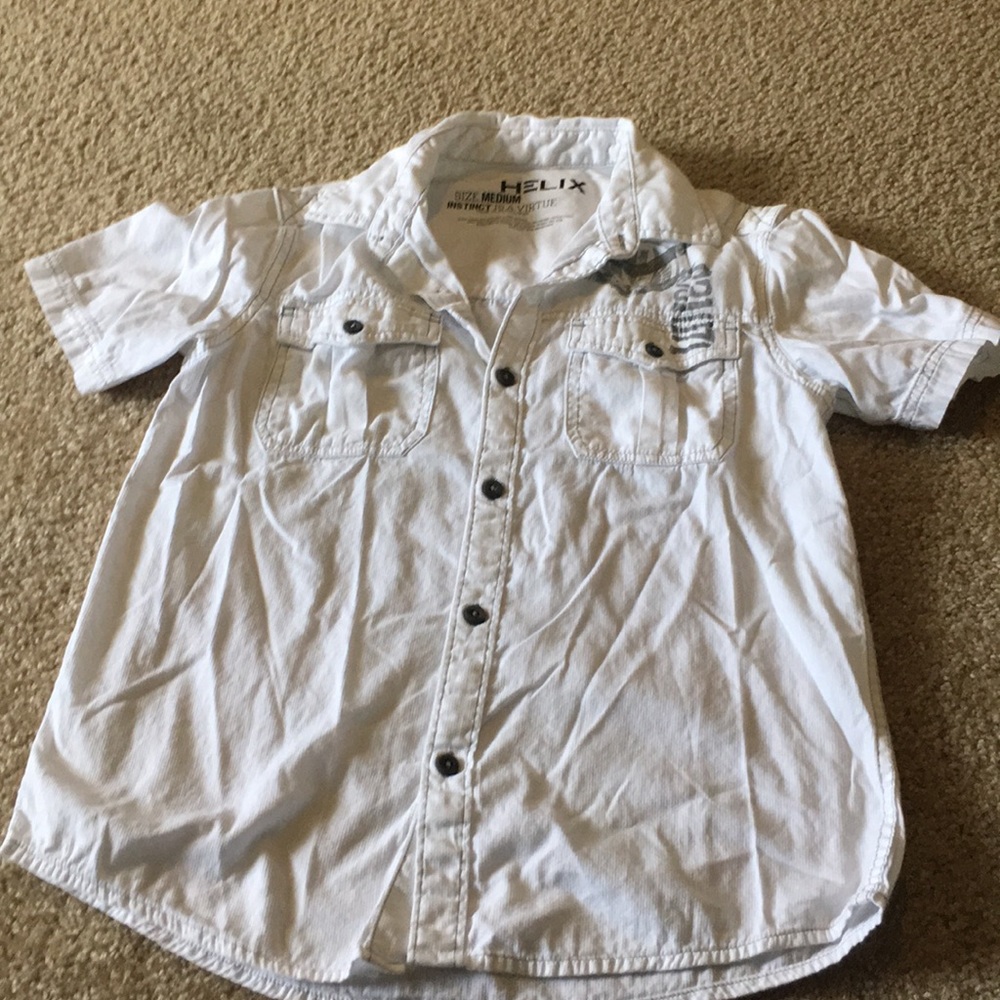 Short sleeve button up shirt